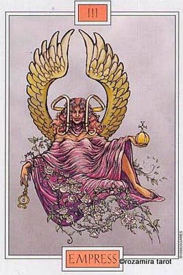 Winged spirit tarot